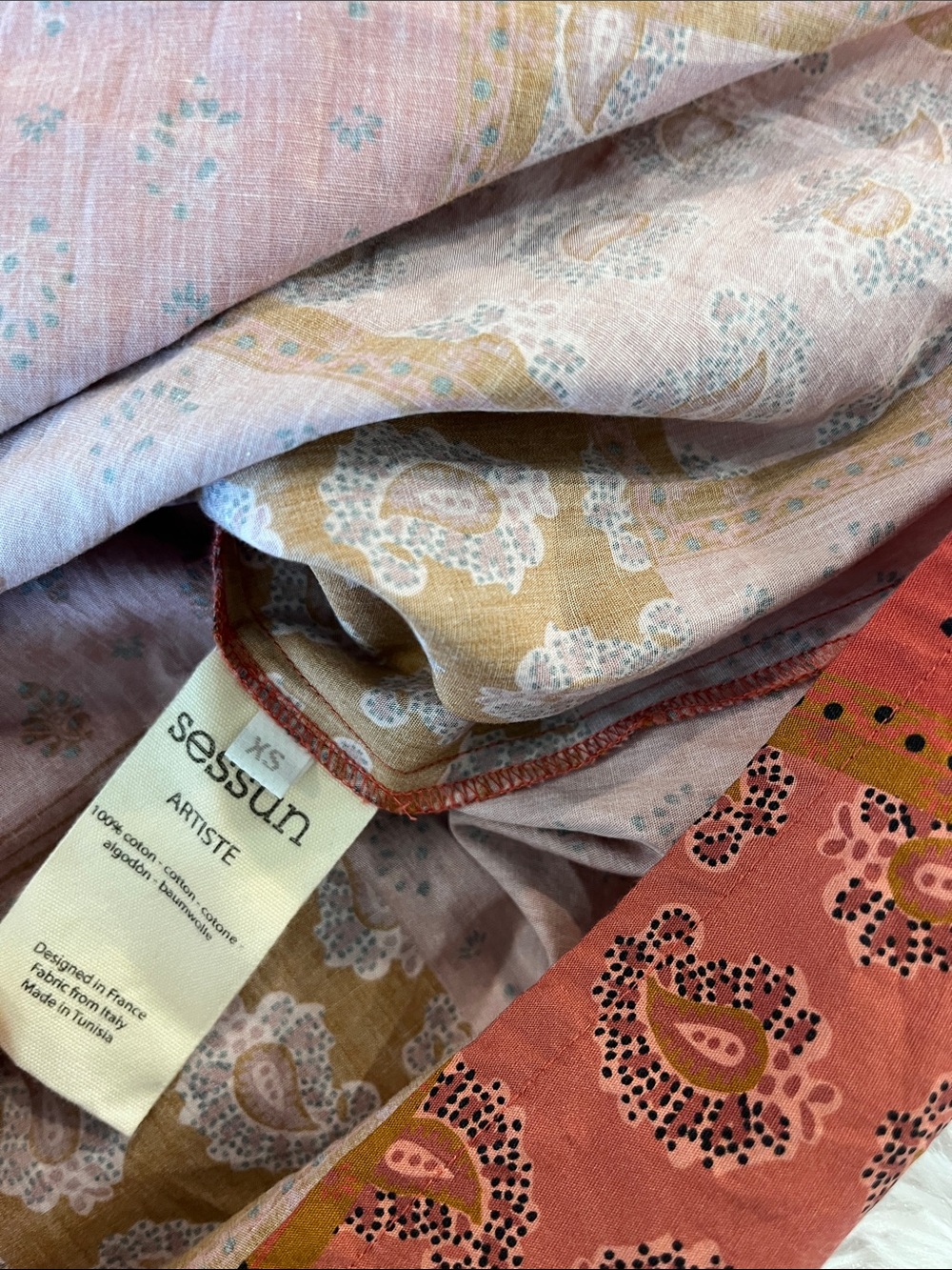 SESSUN ARTISTE BLOUSE - ROSSA LLANGO XS - Picture 9 of 11